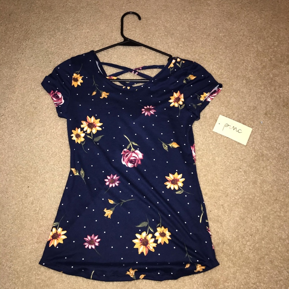 Floral print shirt